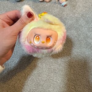 Furry Monster Keychain with Ears